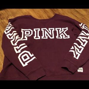 “Pink” Victoria’s Secret sweatshirt - size lg